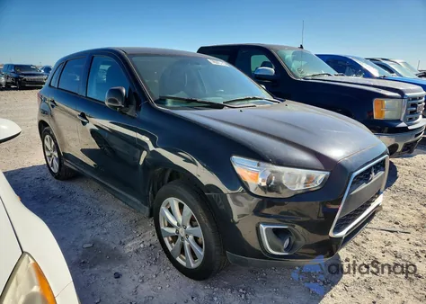 2015 Mitsubishi Outlander Sport Es from USA, damaged, VIN 4A4AP3AW8FE052484